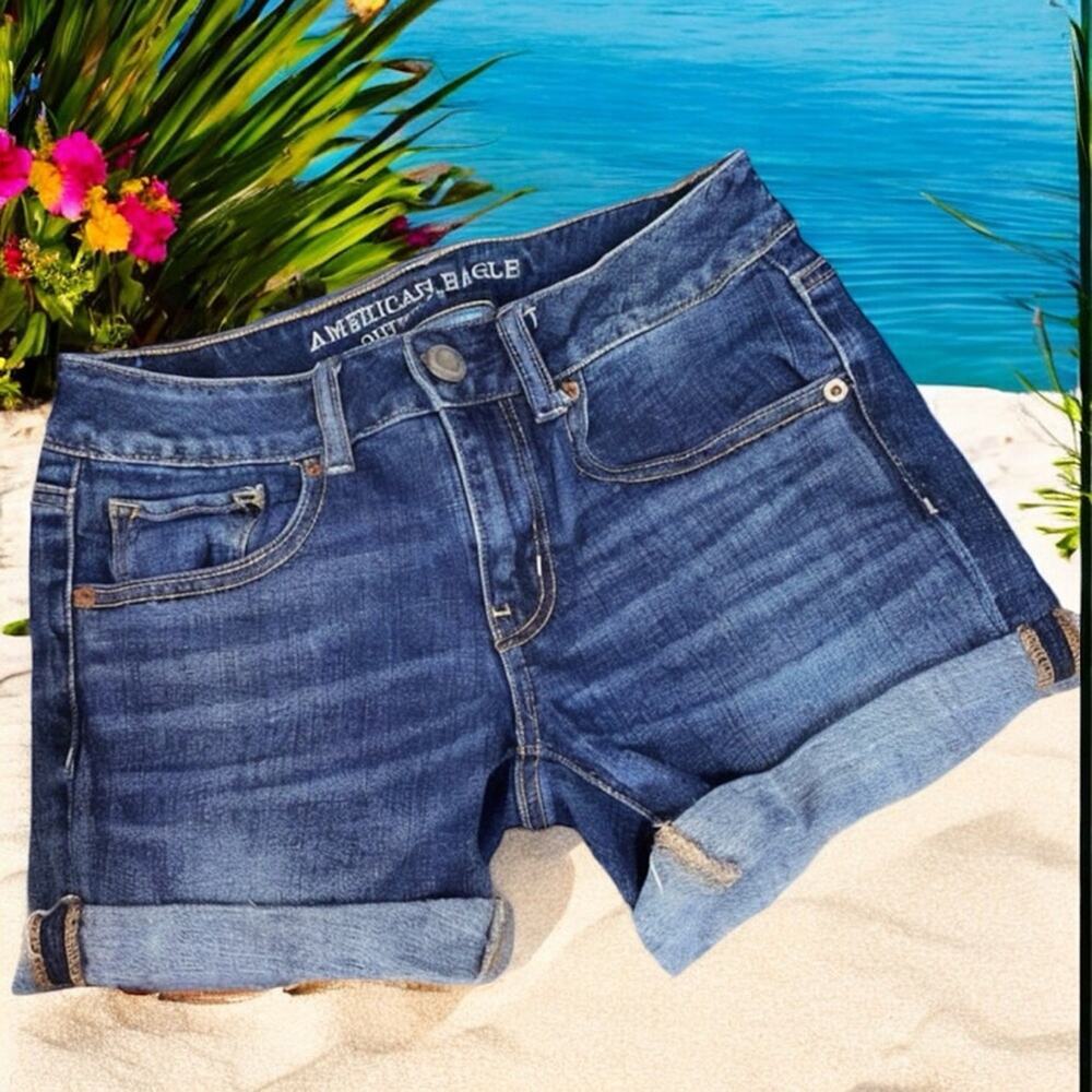 American Eagle Jean Shorts Super Stretch size 2